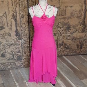 BNWT HOT Pink Available Prom Dress M
